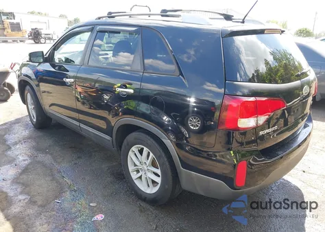2014 Kia Sorento Lx z USA, uszkodzony, nr VIN 5XYKT3A69EG537746